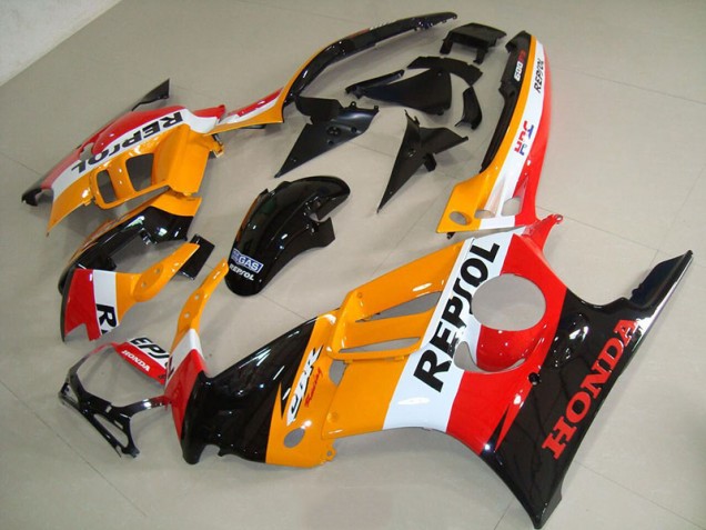 1995-1998 Orange Schwarz Repsol CBR600 F3 Motorrad Verkleidung