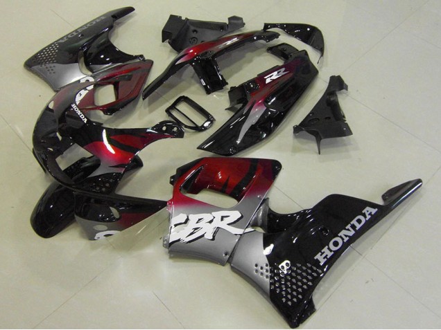 1996-1997 Rot Schwarz Silber CBR900RR 893 Motorrad Verkleidung