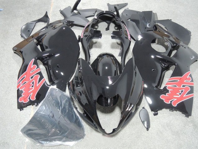 1996-2007 Schwarz Rot Aufkleber GSXR 1300 Hayabusa Motorrad Verkleidung