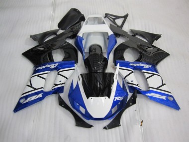 1998-2002 Blau Weiß Schwarz YZF R6 Motorrad Verkleidung