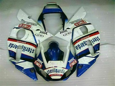 1998-2002 Blau Weiß YZF R6 Motorrad Vollverkleidung