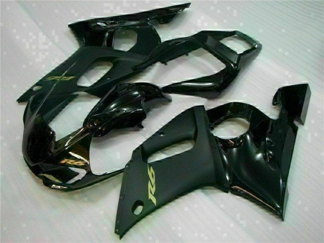 1998-2002 Schwarz YZF R6 Motorrad Verkleidungen