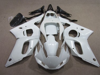 1998-2002 Weiß YZF R6 Motorrad Verkleidungen