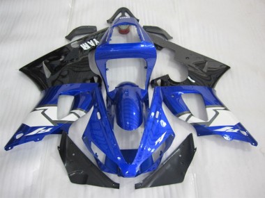 2000-2001 Blau Schwarz Weiß YZF R1 Motorrad Verkleidungen