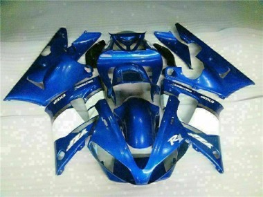 2000-2001 Blau YZF R1 Motorrad Verkleidung Komplett Sets