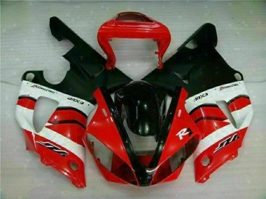 2000-2001 Rot YZF R1 Motorrad Verkleidung Komplett Sets