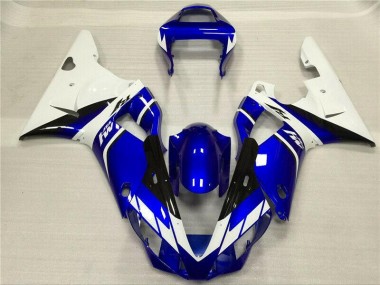 2000-2001 Weiß Blau YZF R1 Motorrad Verkleidung