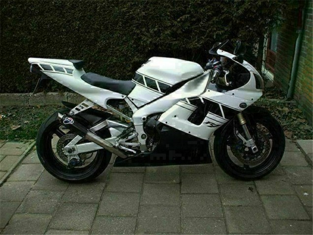 2000-2001 Weiß YZF R1 Motorrad Verkleidung