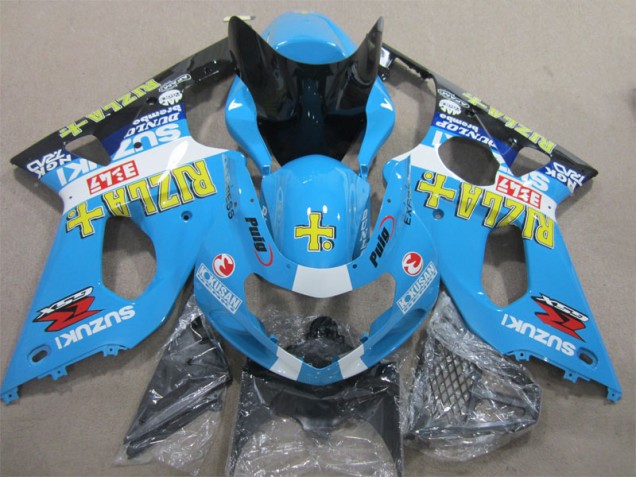 2000-2002 Blau Rizla GSXR 1000 Motorrad Verkleidung