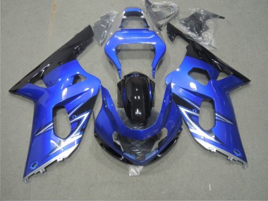 2001-2003 Blau GSXR 600 Motorrad Verkleidung