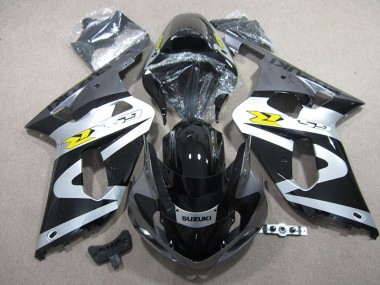 2001-2003 Schwarz Weiß GSXR 600 Motorrad Verkleidung