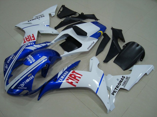 2002-2003 Blau Weiß YZF R1 Motorrad Verkleidung & Plastik