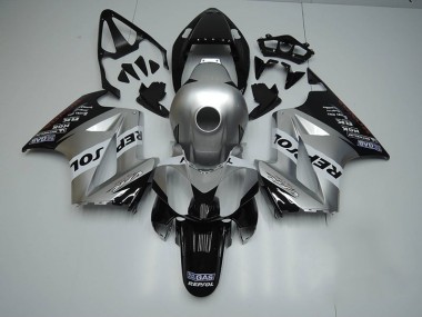 2002-2013 Silber Repsol VFR800 Motorrad Vollverkleidung