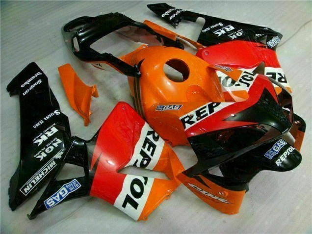 2003-2004 Orange Repsol CBR600RR Motorrad Verkleidung