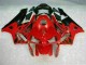 2003-2004 Rot Schwarz CBR600RR Motorrad Vollverkleidung & Plastik