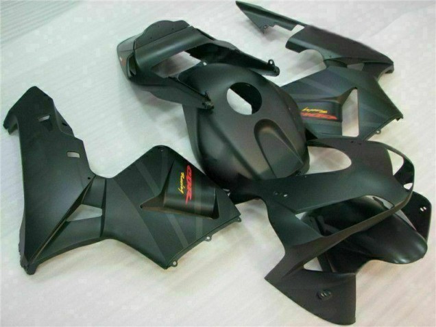 2003-2004 Schwarz CBR600RR Motorrad Vollverkleidung