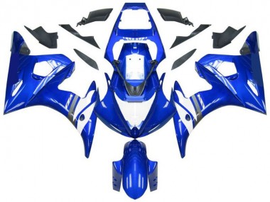 2003-2005 Blau Weiß YZF R6 Motorrad Verkleidung & Plastik