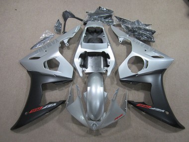 2003-2005 Silber Schwarz YZF R6 Motorrad Verkleidungen