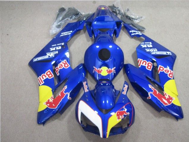 2004-2005 Blau Rot Bull CBR1000RR Motorrad Verkleidung