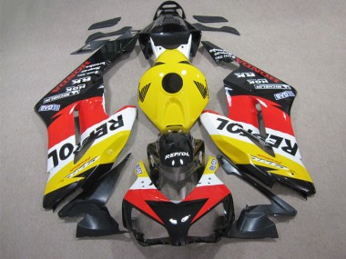 2004-2005 Gelb Rot Repsol CBR1000RR Motorrad Verkleidung