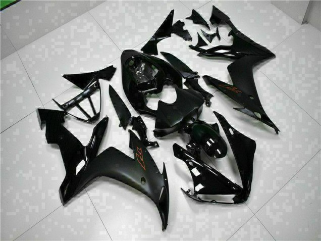 2004-2006 Schwarz YZF R1 Motorrad Verkleidung