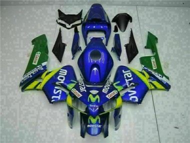 2005-2006 Blau CBR600RR Motorrad Verkleidung & Plastik