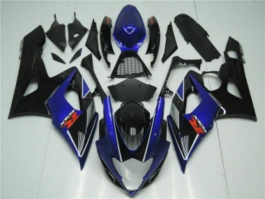 2005-2006 Blau Schwarz GSXR 1000 Motorrad Verkleidung