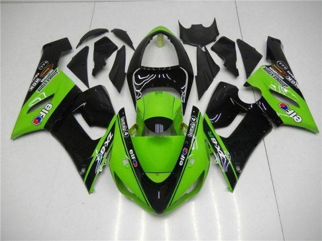 2005-2006 Grün ZX6R Motorrad Verkleidung
