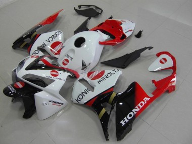 2005-2006 Rot Konica CBR600RR Motorrad Verkleidung