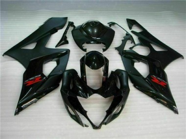 2005-2006 Schwarz GSXR 1000 Motorrad Verkleidungen