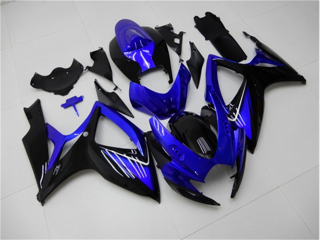 2006-2007 Blau Schwarz GSXR 600/750 Motorrad Verkleidung & Plastik