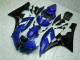 2006-2007 Blau Schwarz YZF R6 Motorrad Verkleidungen & Plastik