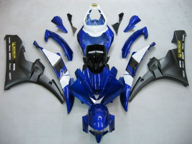 2006-2007 Blau Schwarz YZF R6 Motorrad Vollverkleidung