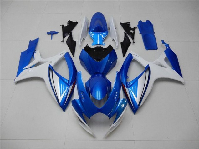 2006-2007 Blau Weiß GSXR 600/750 Motorrad Verkleidung