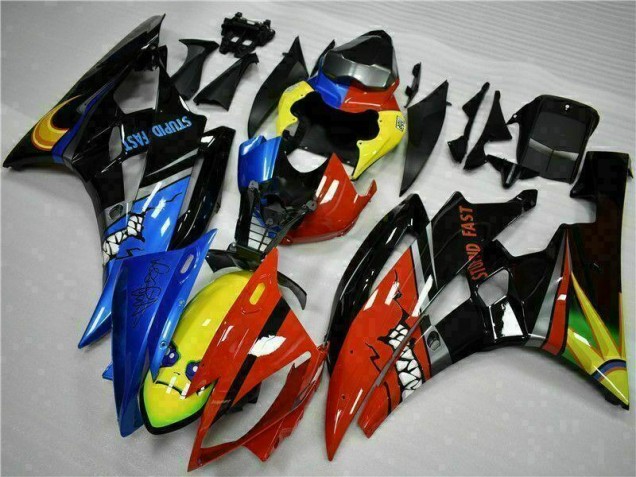 2006-2007 Gelb Blau Rot YZF R6 Motorrad Verkleidung