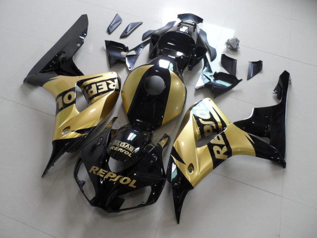 2006-2007 Gold Repsol CBR1000RR Motorrad Verkleidung