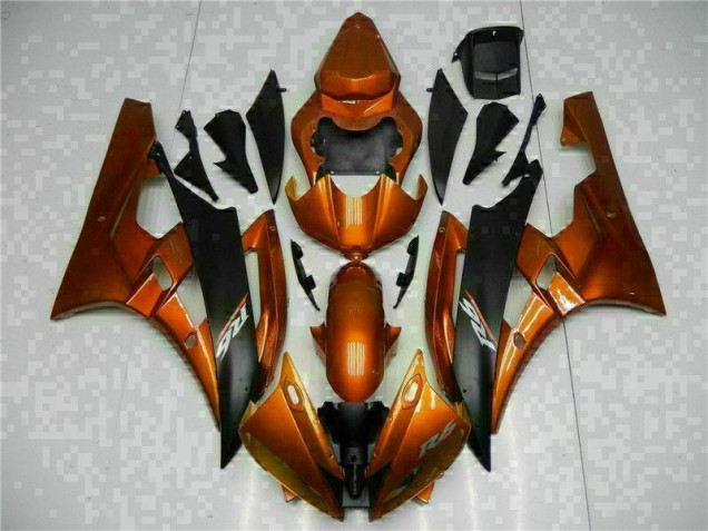 2006-2007 Orange YZF R6 Motorrad Verkleidung