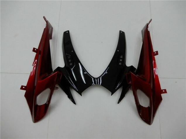 2006-2007 Rot Silber GSXR 600/750 Motorrad Verkleidung