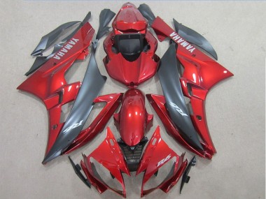 2006-2007 Rot YZF R6 Motorrad Verkleidung