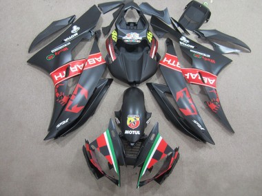 2006-2007 Schwarz Motul 46 YZF R6 Motorrad Verkleidung