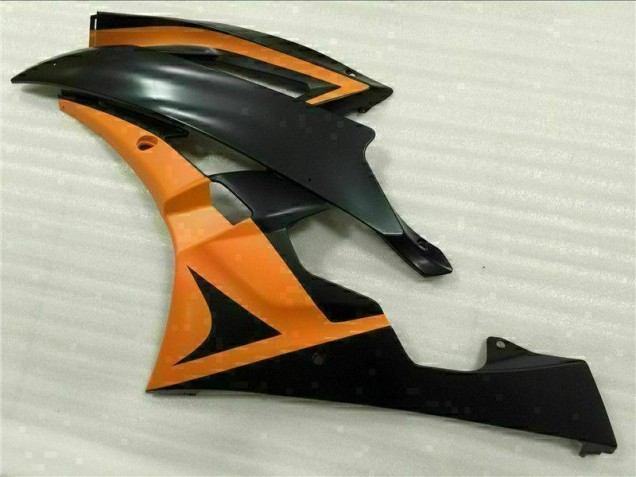 2006-2007 Schwarz Orange YZF R6 Motorrad Verkleidung