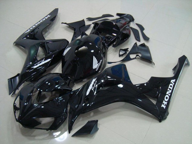 2006-2007 Schwarz Silber Aufkleber CBR1000RR Motorrad Verkleidung