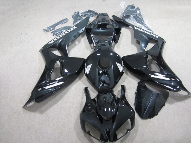 2006-2007 Schwarz Weiß Aufkleber CBR1000RR Motorrad Verkleidung