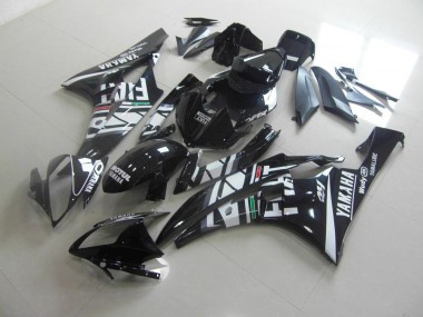 2006-2007 Schwarzer Fiat YZF R6 Motorrad Verkleidung