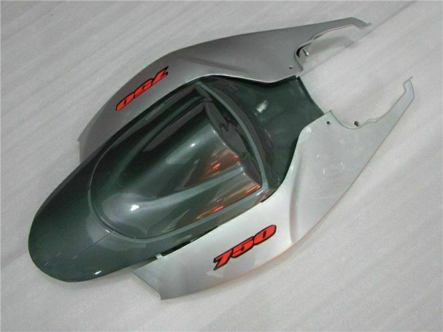 2006-2007 Silber Schwarz GSXR 600/750 Motorrad Verkleidung