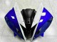 2006-2007 Weiß Blau YZF R6 Motorrad Verkleidungen