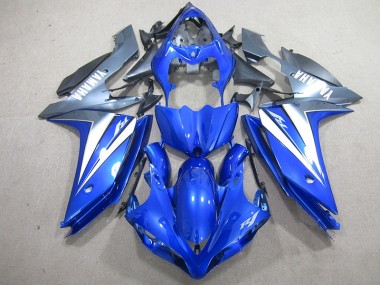 2007-2008 Blau Silber YZF R1 Motorrad Verkleidung