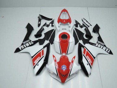 2007-2008 Fabrik Rot Weiß YZF R1 Motorrad Verkleidung