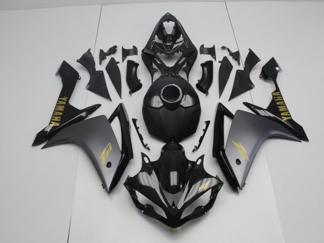 2007-2008 Grau Schwarz YZF R1 Motorrad Verkleidung