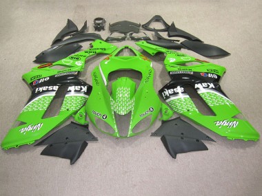 2007-2008 Grüne Berührung 4 ZX6R Motorrad Verkleidung